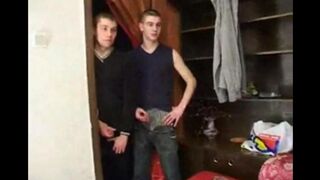 The old grandmother has sex with her grandson's friends