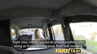 The bride got fucked by a taxi driver before wedding