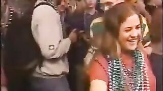 Mardi Gras is a great holiday for showing off your boobs