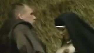 A pregnant nun gets fucked by a taxi driver in this hot scene