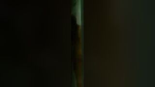 A spy camera in the shower has recorded a steamy Russian scene
