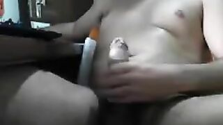 Masturbating on the computer is a bad habit