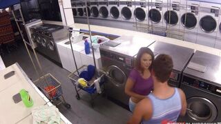 A man fucked pretty Dillion Harper in the laundry room - Eporn