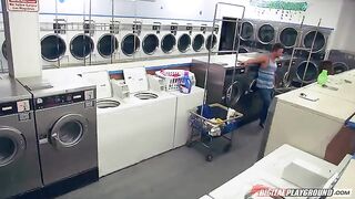 A man fucked pretty Dillion Harper in the laundry room - Eporn