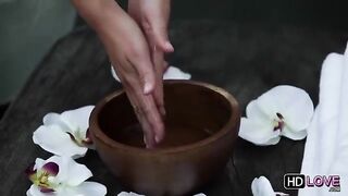 Massage with a happy ending from a friend, just what I needed