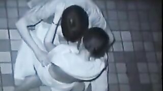 He lowered his pants and began to engage in intense anal action with his girlfriend
