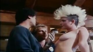 Retro porn orgy scene with big cocks and horny fuckers
