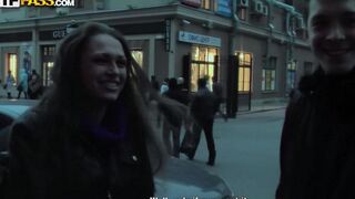 Real Russian pick-up with amazing girls to fuck
