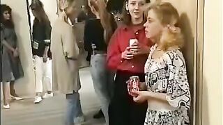 The teacher gives a lesson in sex education himself
