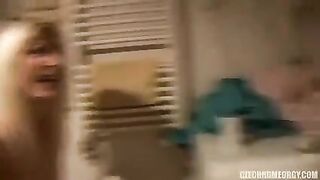 Group sex party with horny czech sluts getting fucked hard