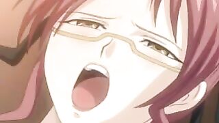 Hentai with the cleaning lady's daughter and the owner's son, getting wild