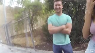The guy was fucking on the phone camera with strangers on the street