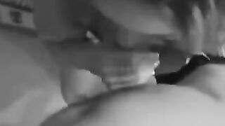 The girl is not shy about sucking dicks and swallowing sperm
