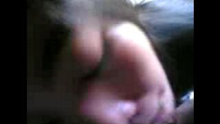 Carefully China broke bere Broke's dick in the mouth in a steamy homemade scene