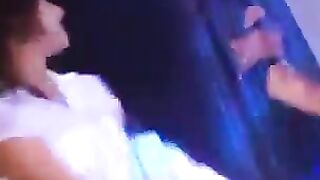 Bunch of wet pussies in the nightclub where everyone gets fucked