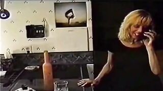 The negro fucks his wife and watches her end with pleasure