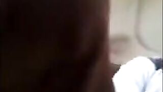 A man showed his impressive cock to a pretty girl and jerked