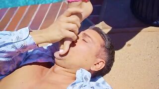 Kiss the ass before sticking your cock in!