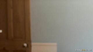 A hot girl has one last wild fuck in the shower before finishing