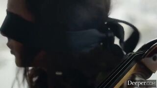 A boss fucks his secretary on the office table