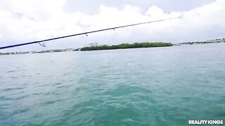 Valerica gets her pussy railed by a guy with big cock