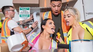 Working Girls 3: a hot threesome sex session with two beautiful women