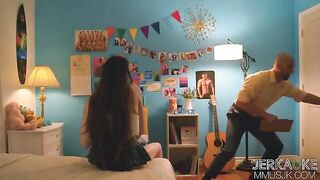 A girl broke the freshman rule and engaged in intimate act