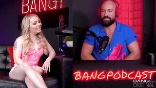 An interview and a cock smashing with a porn star Tru Kait