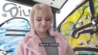 A student girl has sex with a guy in the basement for money