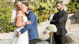 BrideZZilla: A Fuckfest At The Wedding part 3 - Hot bride gets banged hard in stockings and pantyhose
