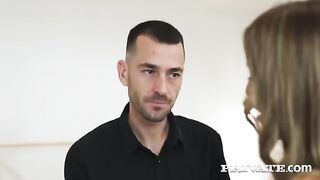 I'm learning to dance from a very hot teacher