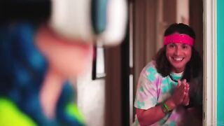 VR sex with a girl who likes to play and use toys to have fun