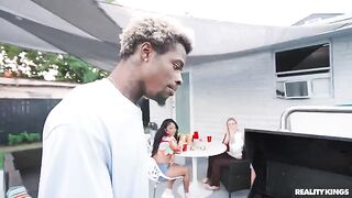 Spring Fling BBQ with a big black cock and intense street action