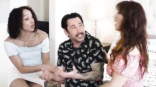 A rich man is having sex with a lonely woman