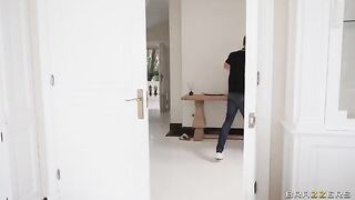 She has sex with her boyfriend on camera