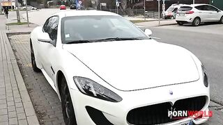 Bitchy gold digger Alyssa Bounty gets pranked into a threesome