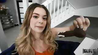 Molly has a small pussy, and it gets licked