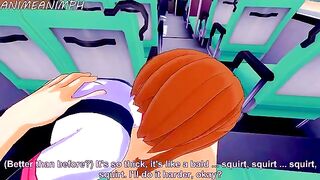 Deku fucks Ochaco Uraraka in an intense MY HERO ACADEMIA scene