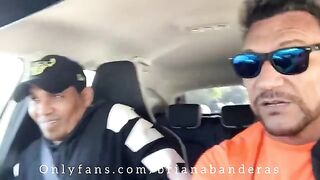 Briana Banderas, a sexy girl with huge boobs, fucks her fan