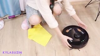 A hot Turkish girl showed her skills in a steamy homemade scene
