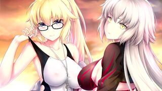 Saint and sinner - a hot Fate Grand Order hentai scene