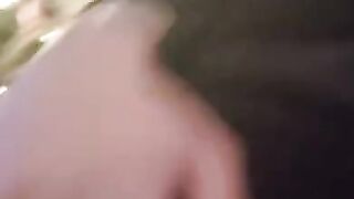 A cute French girl serves her boyfriend a sweet dessert