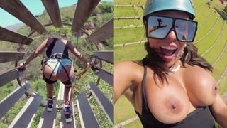 An adventuresome Latina with a big ass gets fucked hard