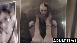 Gabbie Carter shared her husband's cock with her friend