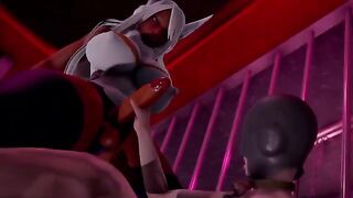 The Futa Mirko has sex with a guy, showcasing her impressive endowment in a steamy scene