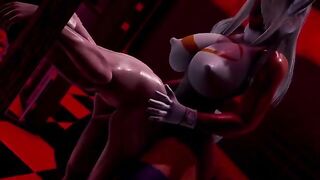 The Futa Mirko has sex with a guy, showcasing her impressive endowment in a steamy scene