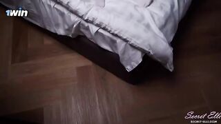 A girl thinks dirty things and fucks with her boyfriend