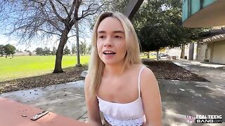 A girl would do anything to satisfy her boyfriend, even if it's not always easy