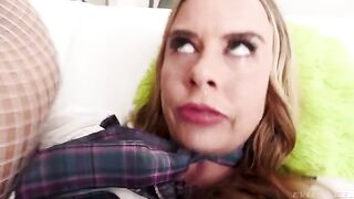 An angel with an anal character, delivering intense and passionate scenes