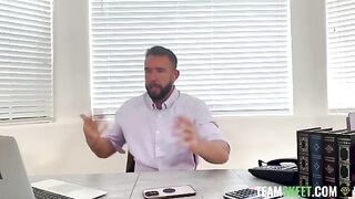A man fucked a beautiful woman with an amazing body in a sensual scene